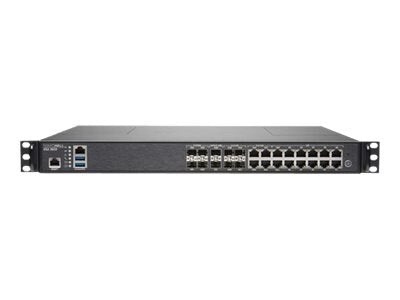 SonicWall NSa 3650 - Dispositivo de segurança - 10 GigE, 2.5 GigE - 1U - montável em gabinete