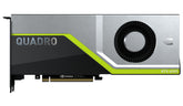 NVIDIA Quadro RTX 6000 - Cartão gráfico - Quadro RTX 6000 - 24 GB GDDR6 - PCIe 3.0 x16 - 4 x DisplayPort, USB-C - Adaptadores Incluídos