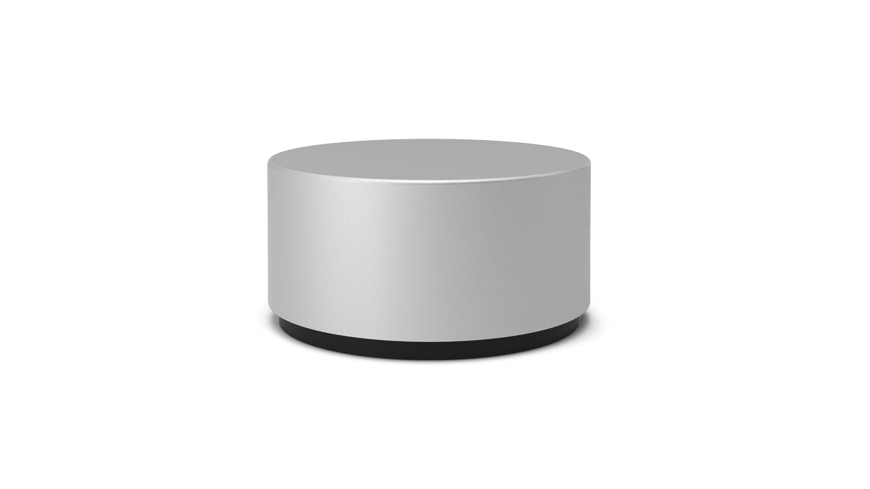 Microsoft Surface Dial - Cursor (puck) - wireless - Bluetooth 4.0 - magnesium - commercial