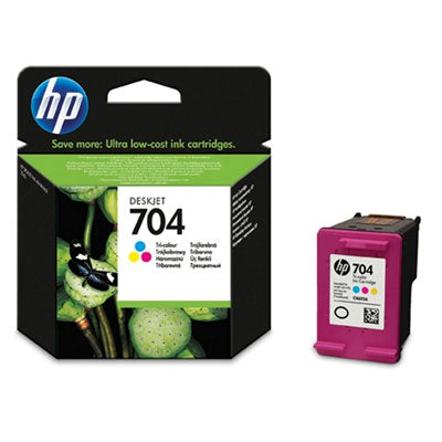 HP 704 - Color (cian, magenta, amarillo) - original - cartucho de tinta - para Deskjet Ink Advantage 2060 K110a