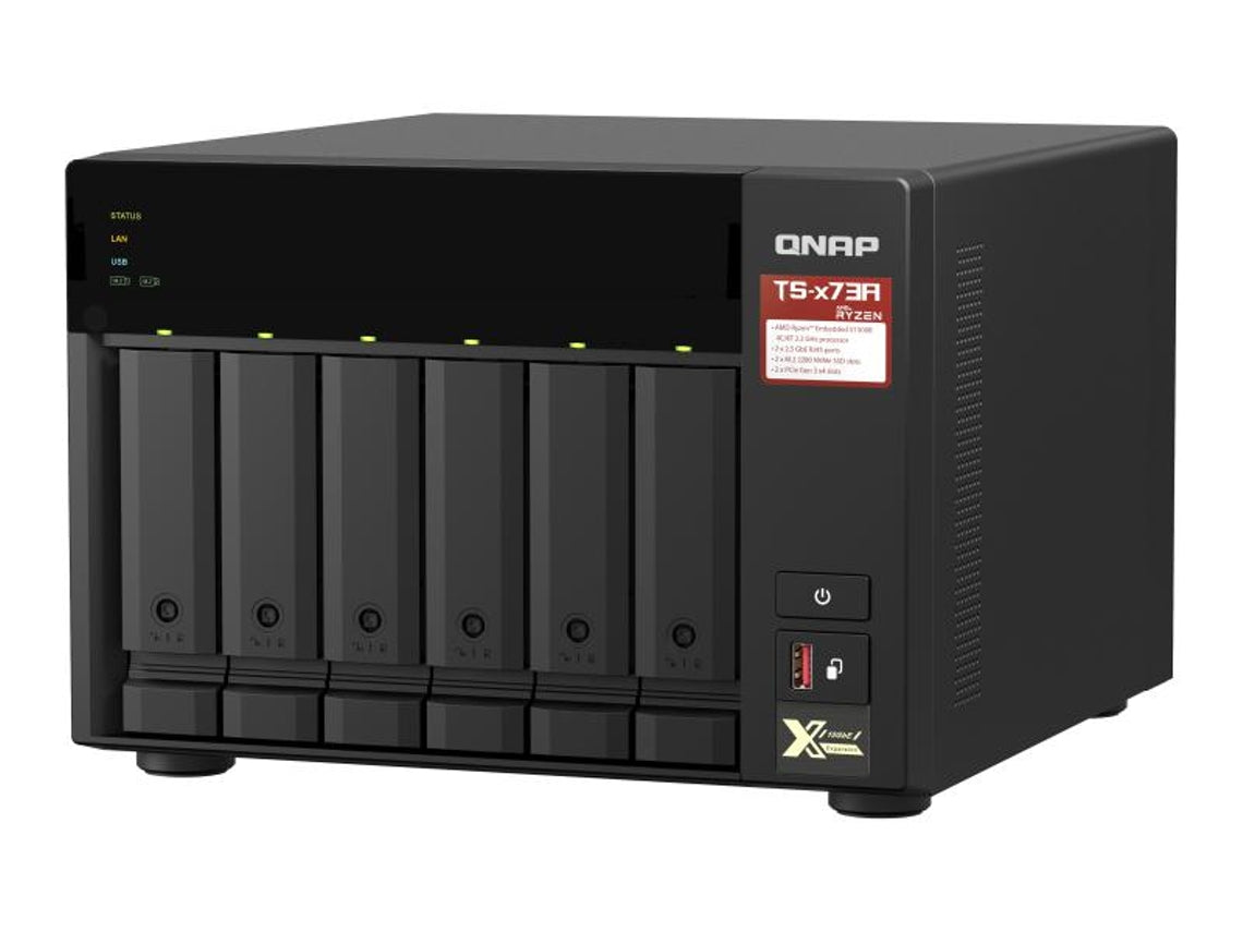 QNAP NAS 6 BAHÍAS RYZEN V1000 SERIE V1500B 4C/8T 2.2GHZ/8GB