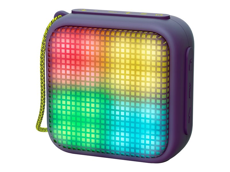 Energy Beat Box 2+ Lightcube - Loudspeaker - for portable use - wireless - Bluetooth - 5 Watt - amethyst