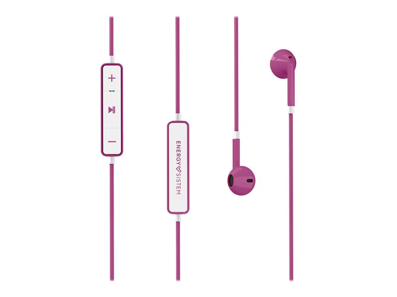 Energy Earphones 1 Bluetooth - In-Ear Headphones with Microphone - Ear Bud - Bluetooth - Wireless - Purple