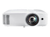 Optoma W319ST - Projector DLP - 3D - 4000 lumens ANSI - WXGA (1280 x 800) - 16:10 - 720p - lentes fixas de projeção de curta distância