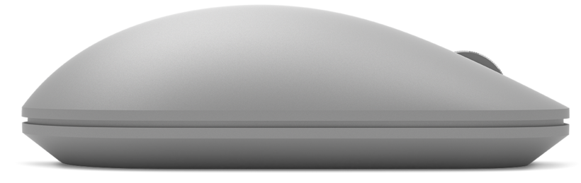 Microsoft Modern Mouse - Mouse - right- and left-handed - optical - 2 buttons - wireless - Bluetooth 4.0 - smooth silver