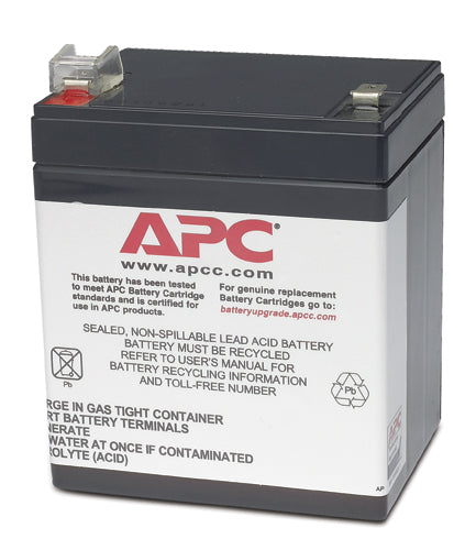 APC Replacement Battery Cartridge #46 - UPS Battery - 1 x Battery - Lead Acid - for Back-UPS ES 350, 500