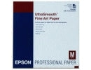 Epson UltraSmooth Fine Art - Branco natural - A3 (297 x 420 mm) - 325 g/m² - 25 pcs. papel - para SureColor P5000, P800, SC-P10000, P20000, P5000, P700, P7500, P900, P9500