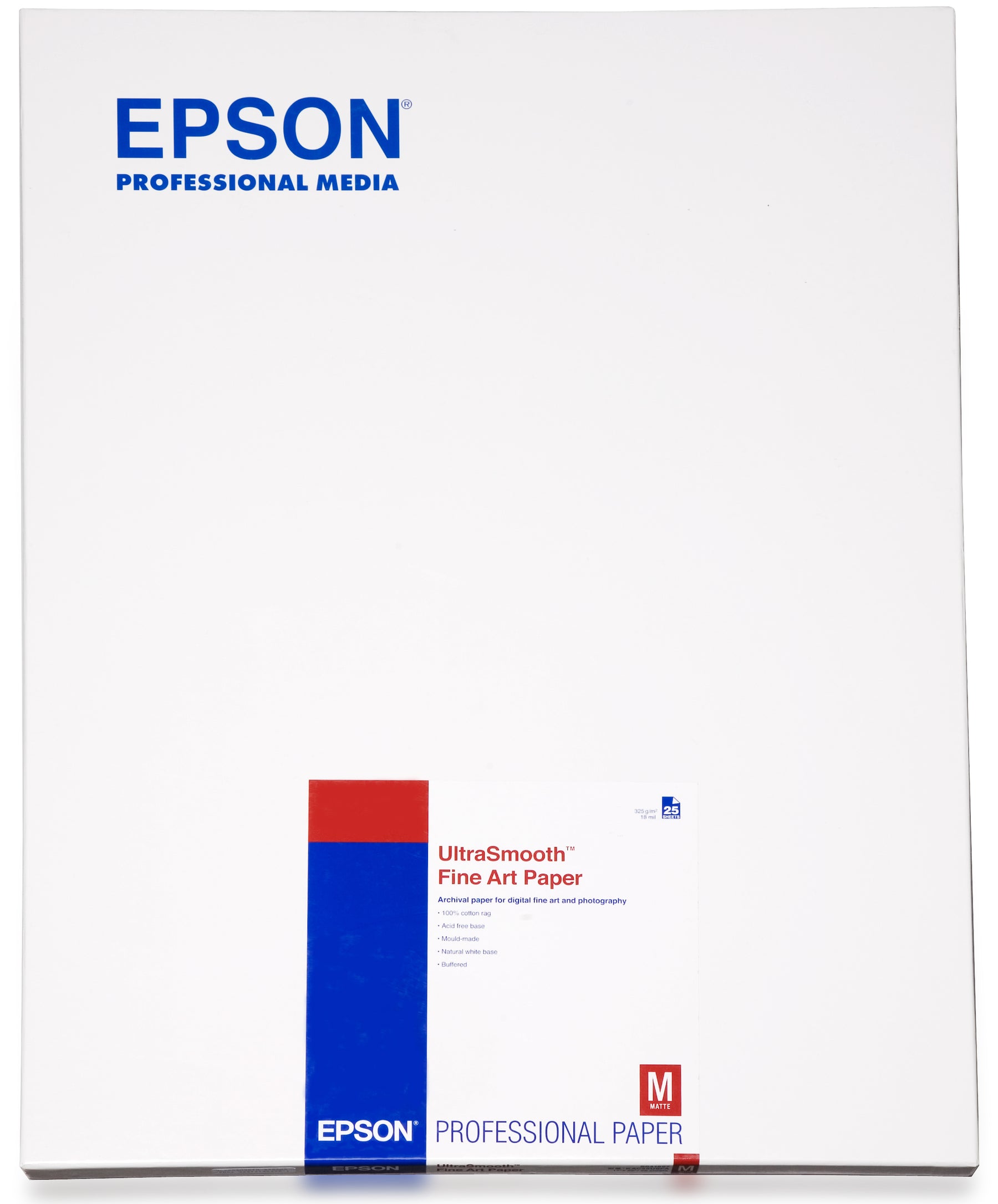 Epson UltraSmooth Fine Art - Suave - A2 (420 x 594 mm) 25 folha(s) papel de belas artes - para SureColor P5000, P800, SC-P10000, P20000, P5000, P7500, P900, P9500