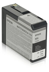 Epson T5808 - 80 ml - preto opaco - original - tinteiro - para Stylus Pro 3800, Pro 3880