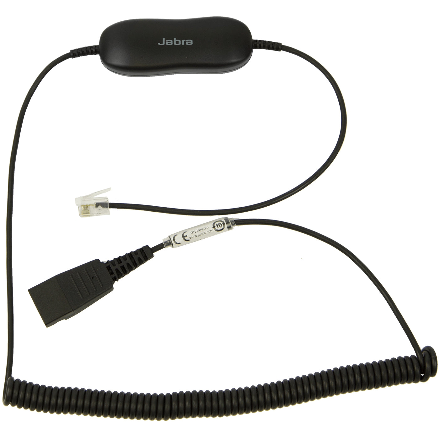 Jabra GN1216 - Cabo de auricular - RJ-9 macho para Quick Disconnect macho - 2 m - para Avaya one-X Deskphone Edition 96XX, Jabra GN 2000, GN1900, GN2000, BIZ 2400 3in1, GN2000