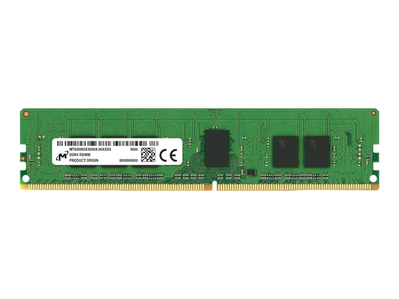 Micron - DDR4 - módulo - 16 GB - DIMM 288-pin - 3200 MHz / PC4-25600 - CL22 - 1.2 V - registado - ECC (MTA9ASF2G72PZ-3G2R)