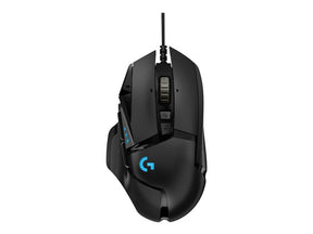 Logitech Gaming Mouse G502 (Hero) - Ratón - óptico - 11 botones - con cable - USB (910-005471)