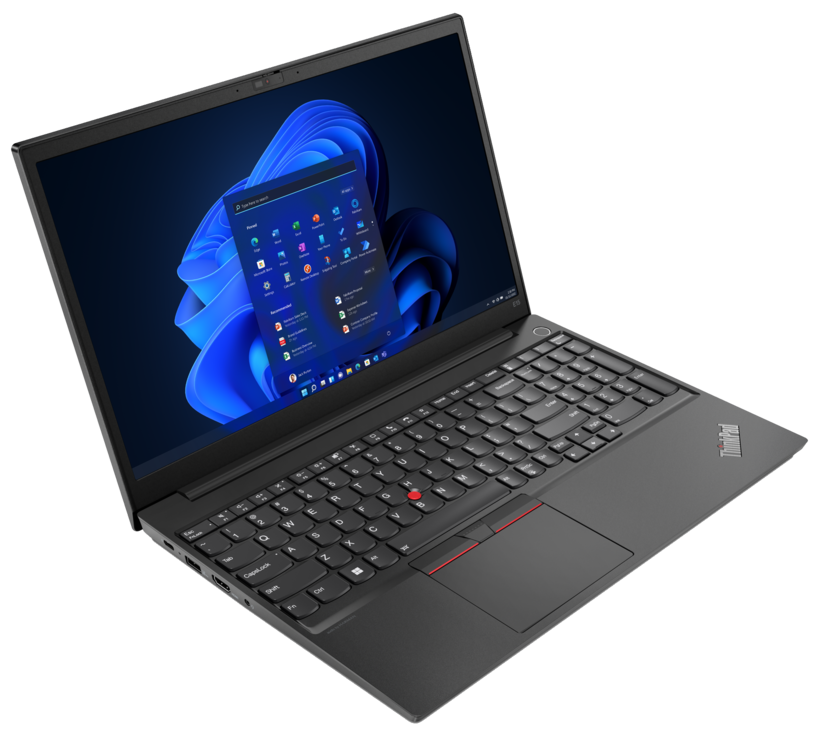 Lenovo ThinkPad E15 Gen 4 21E6 - Intel Core i5 1235U / 1.3 GHz - Win 11 Pro - Iris Xe Graphics - 16 GB RAM - 512 GB SSD TCG Opal Encryption 2, NVMe - 15.6" IPS 1920 x 1080 (Full HD) - Wi-Fi 6 - preto - kbd: Português