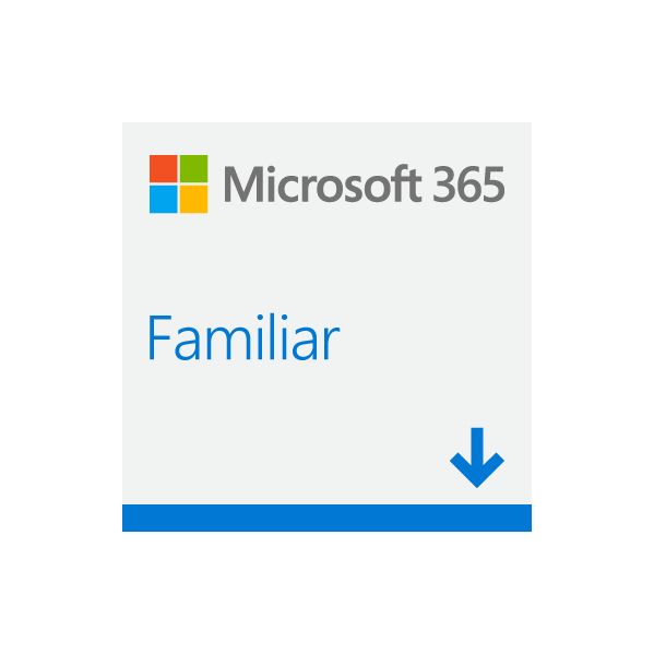 Microsoft 365 Family - Pacote de caixa (1 ano) - até 6 pessoas - sem leitor, P6 - Win, Mac, Android, iOS - Português - Eurozona