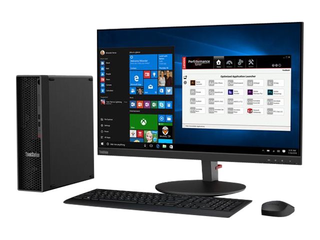 Lenovo ThinkStation P340 30DK - SFF - 1 x Core i7 10700 / 2.9 GHz - vPro - RAM 16 GB - SSD 512 GB - TCG Opal Encryption, NVMe - Grabadora de DVD - Gráficos UHD 630 - GigE - Win 10 Pro 64-bit - monitor: ninguno - teclado: portugués - TopSeller