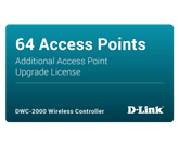 D-Link Business Wireless Plus License - License - 64 Managed Access Points - for D-Link DWC-2000 Wireless Controller