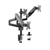 EQUIP SUPPORT 17-27 TRIPLE MONITOR DESK MOUNT BRACKET