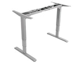 EQUIP Electric Height-Adjustable Desk Base Gray - 650803