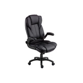 EQUIP BLACK ERGONOMIC EXECUTIVE OFFICE CHAIR