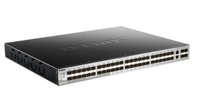 D-LINK SWITCH 48 SFP PORT L3 STACK MANAGED GIGABIT 2X 10GBASE-T PORT + 4XSFP+