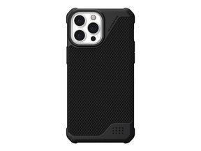 UAG Case for iPhone 13 Pro Max 5G [6.7-inch] - Metropolis LT Kevlar Black - Phone Back Cover - KEVLAR reinforced material - black kevlar - 6.7" - for Apple iPhone 13 Pro Max