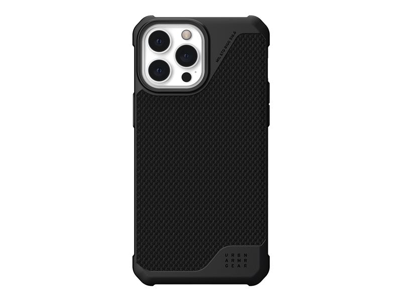 Funda UAG para iPhone 13 Pro Max 5G [6.7 pulgadas] - Metropolis LT Kevlar Black - Cubierta trasera del teléfono - Material reforzado con KEVLAR - Kevlar negro - 6.7" - para Apple iPhone 13 Pro Max