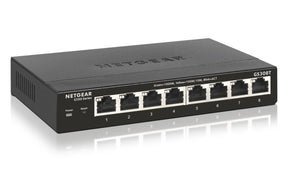 NETGEAR Smart GS308T - Switch - Smart - 8 x 10/100/1000 - Desktop