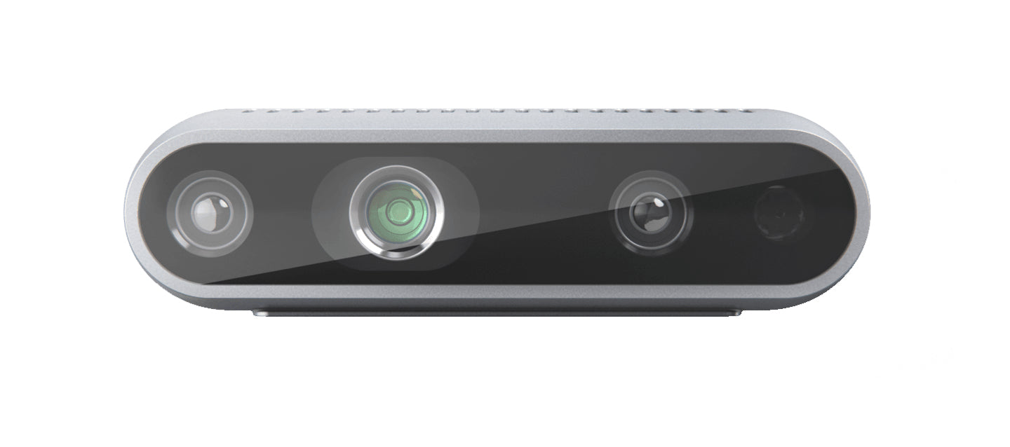 Intel RealSense Depth Camera D435i - Câmara web - 3D - exterior, interior - a cores - 1920 x 1080 - USB-C