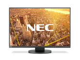 NEC MultiSync EA241WU-BK - Monitor LED - 24" - 1920 x 1200 @ 60 Hz - IPS - 300 cd/m² - 1000:1 - 5 ms - HDMI, DVI-D, VGA, DisplayPort - altifalantes - preto