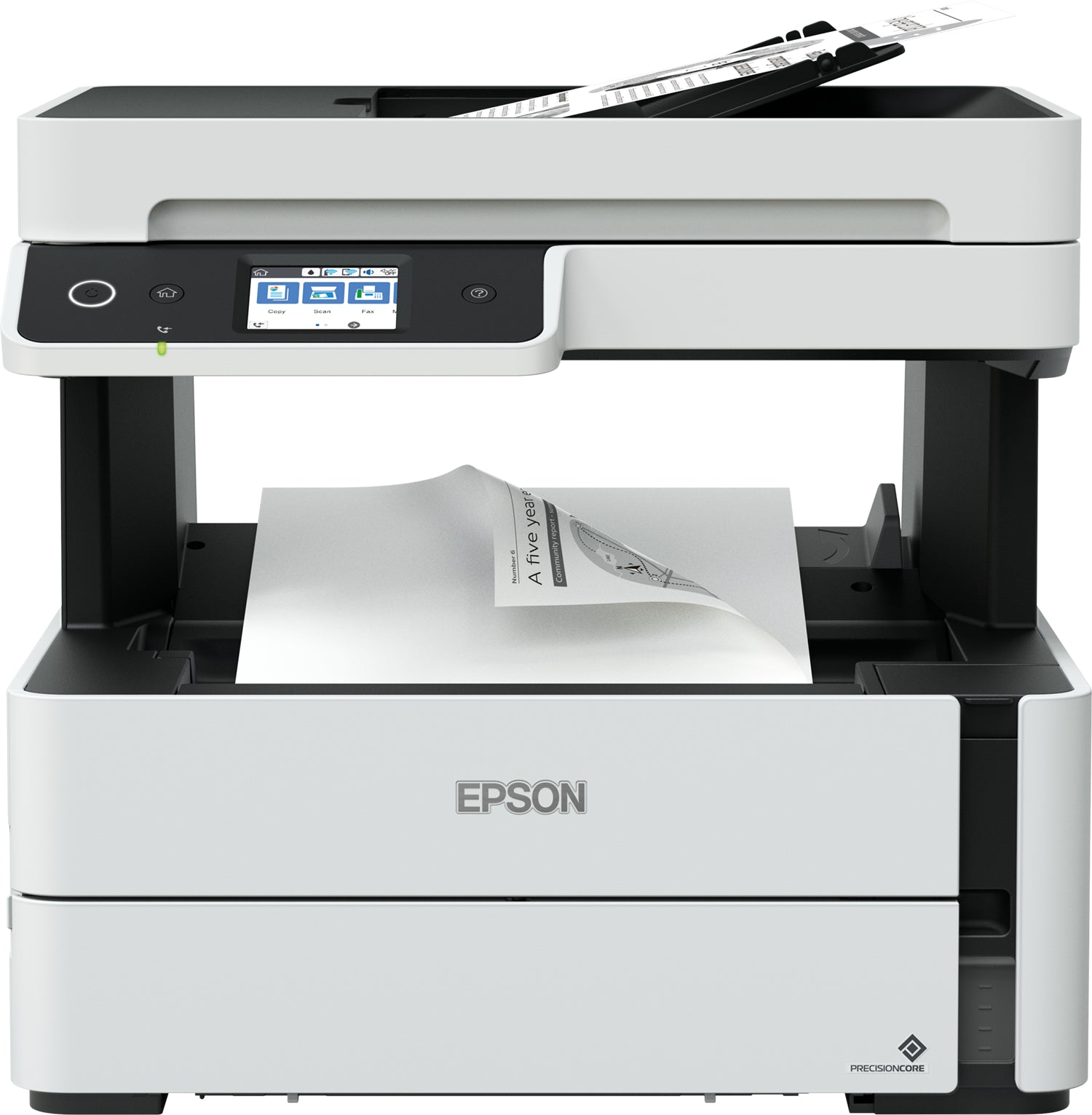 Epson EcoTank ET-M3140 - All-in-One Printer - B/W - Inkjet - A4/Legal (media) - up to 17 ppm (copy) - up to 9 ppm (print) - 250 sheets - 33.6 Kbps - USB 2.0