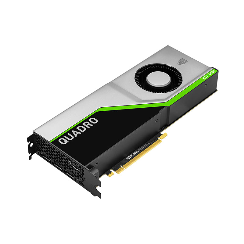 NVIDIA Quadro RTX 6000 - Graphics Card - Quadro RTX 6000 - 24 GB GDDR6 - PCIe 3.0 x16 - 4 x DisplayPort, USB-C