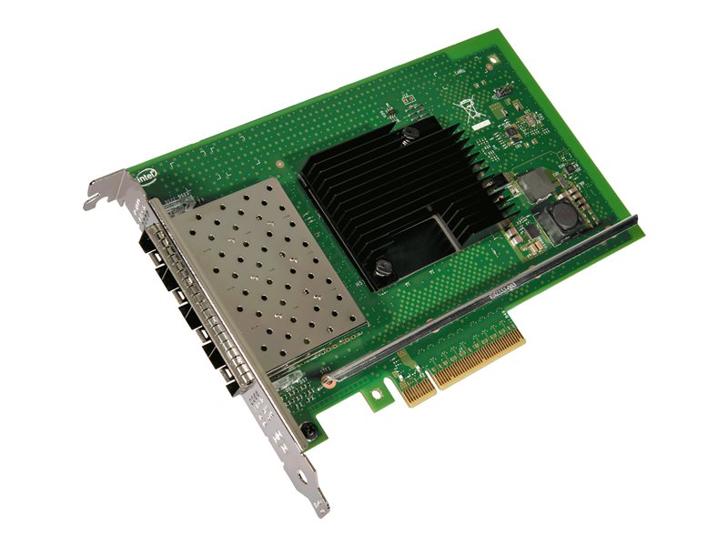 Intel Ethernet Converged Network Adapter X710-DA4 - Adaptador de rede - PCIe 3.0 x8 - 10 Gigabit SFP+ x 4 (X710DA4FH)