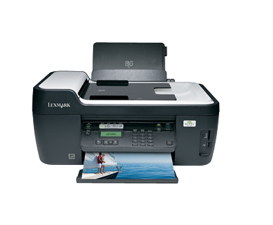 Lexmark Value Ink Interpret S409 - Impressora multi-funções - a cores - jacto de tinta - 216 x 356 mm (original) - A4 (media) - até 25 ppm (cópia) - até 33 ppm (impressão) - 100 folhas - 33.6 Kbps - USB 2.0, Wi-Fi(n), host USB