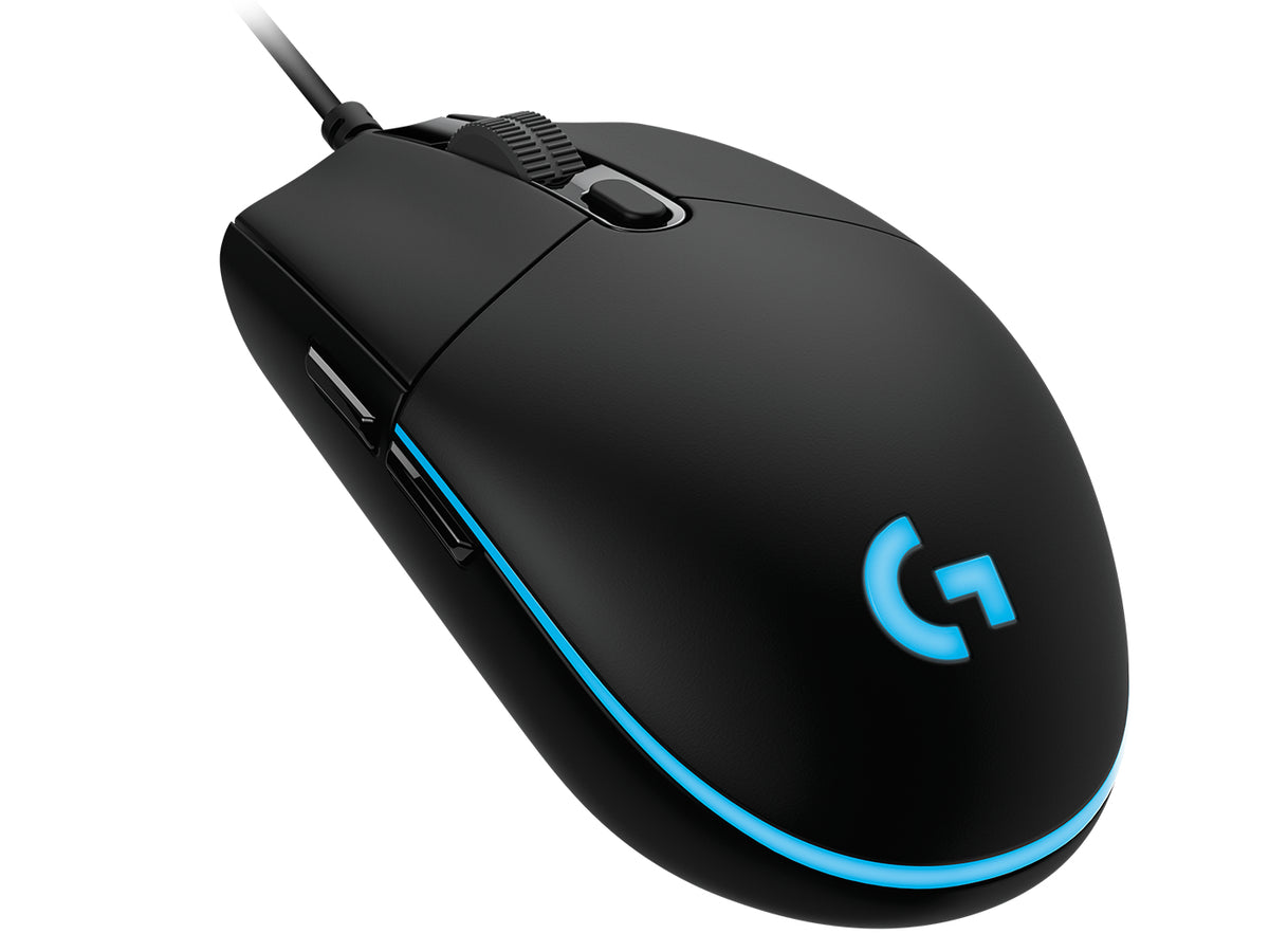 Logitech G Pro (Hero) - Rato - óptico - 6 botões - com cabo - USB