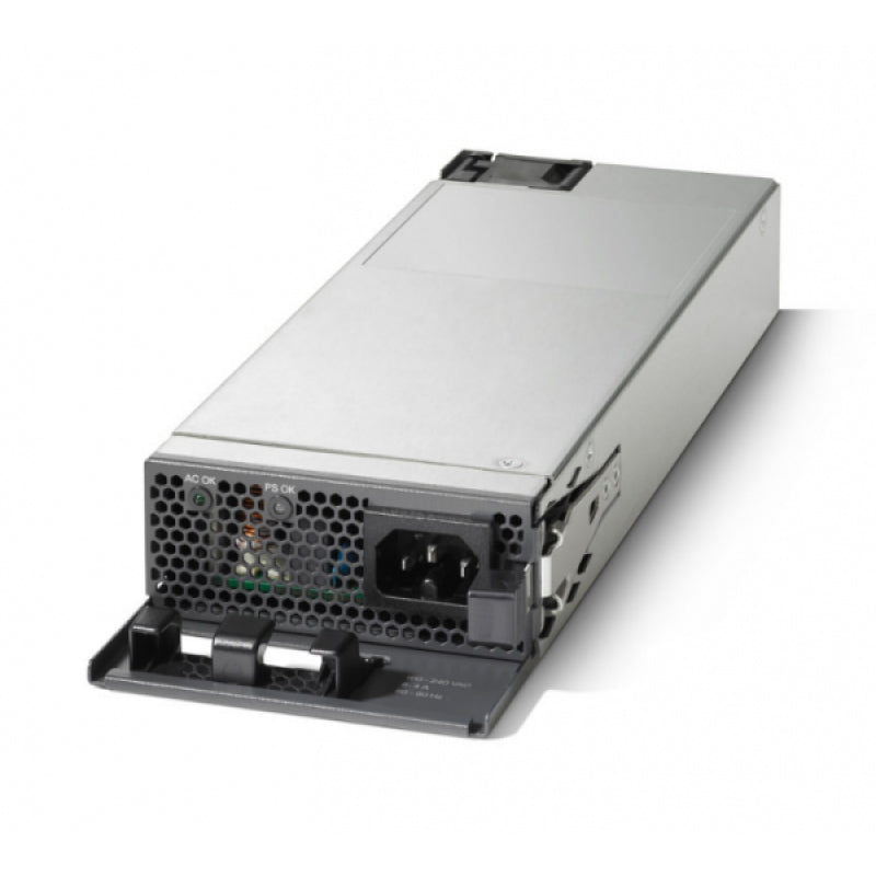 Cisco Config 5 - Suprimento de potência - hot-plug (módulo plug-in) - AC 100-240 V - 1000 Watt - para P/N: C9200-48P-A, C9200-48P-E, C9200-48P-EDU, C9200L-48P-4G-A=, C9200L-48P-4X-E-WS