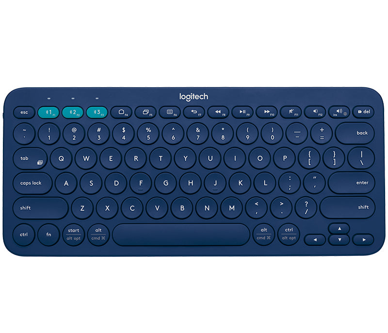 Logitech K380 Multi-Device Bluetooth Keyboard - Keyboard - Bluetooth - Italian - Blue