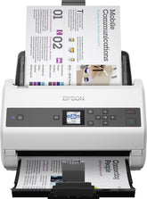 Epson WorkForce DS-870 - Document Scanner - Contact Image Sensor (SIC) - Duplex - A4 - 600 dpi x 600 dpi - up to 65 ppm (mono) / up to 65 ppm (color) - ADF (100 sheets) - up to 7000 scans per day - USB 3.0