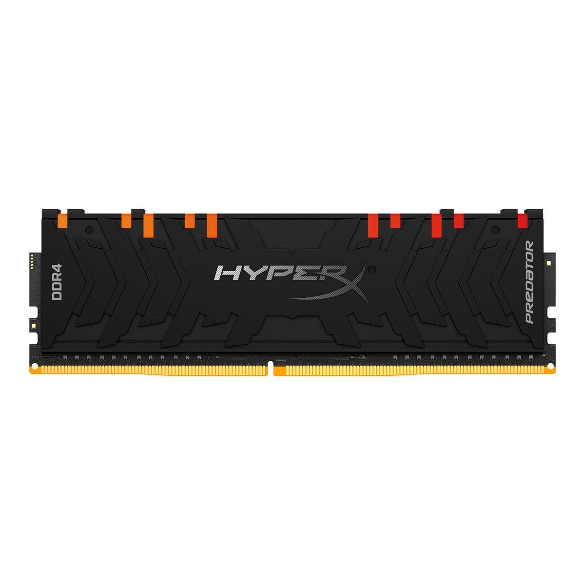 HyperX Predator RGB - DDR4 - módulo - 16 GB - DIMM de 288 pines - 3000 MHz / PC4-24000 - CL15 - 1,35 V - sin búfer - sin ECC - negro