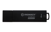 IronKey D300S Managed - Unidad flash USB - Cifrado - 128 GB - USB 3.1 Gen 1 - FIPS 140-2 Nivel 3 - Cumple con TAA