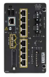 Cisco Catalyst IE3300 Rugged Series - Network Essentials - interruptor - Administrado - 10 x 10/100/1000 + 2 x SFP - montável em trilho DIN - DC power