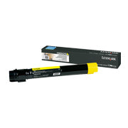 TONER LEXMARK AMARILLO C950 CAPAC EXTRA 22K