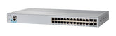 Cisco Catalyst 2960L-SM-24TQ - Interruptor - inteligente - 24 x 10/100/1000 + 4 x 10 Gigabit SFP+ (uplink) - desktop, montável em trilho