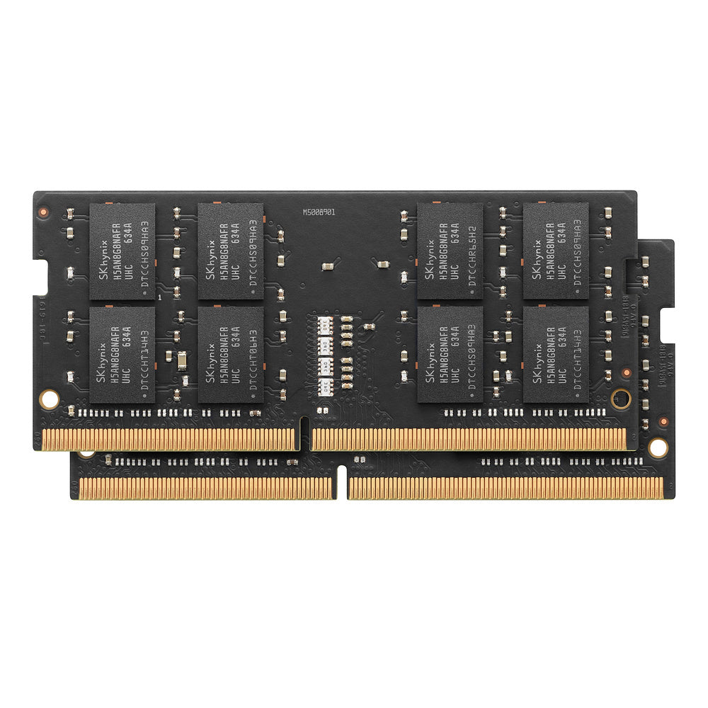 Apple - DDR4 - kit - 32 GB: 2 x 16 GB - 260-pin SO DIMM - 2666 MHz / PC4-21300 - 1.2 V - unbuffered - no ECC - for iMac with Retina 5K display (Early 2019), Mac mini ( end of 2018)