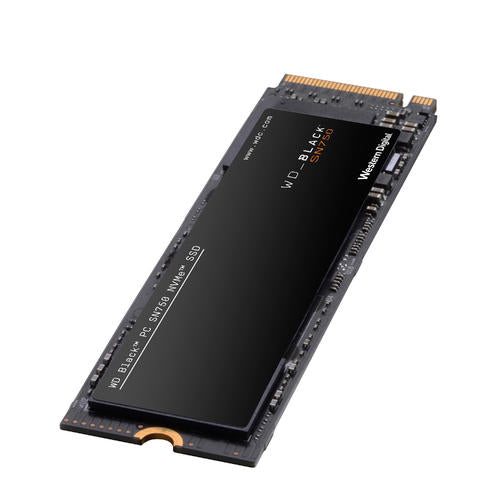 WD Black SN750 NVMe SSD WDS200T3X0C - SSD - 2 TB - internal - M.2 2280 - PCIe 3.0 x4 (NVMe)