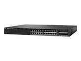 Cisco Catalyst 3650-24TD-L - Interruptor - Administrado - 24 x 10/100/1000 + 2 x 10 Gigabit SFP+ - desktop, montável em trilho (WS-C3650-24TD-L)