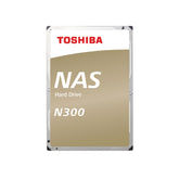 Toshiba N300 NAS - Hard drive - 14 TB - internal - 3.5" - SATA 6Gb/s - 7200 rpm - buffer: 256 MB