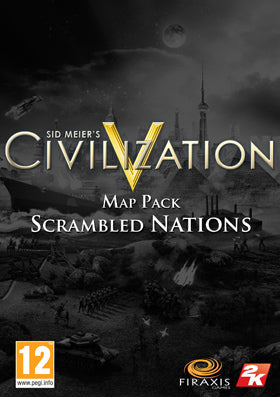 Sid Meier's Civilization® V Map Pack: Scrambled Nations (DLC), descarga de software ESD incl. Clave de activación