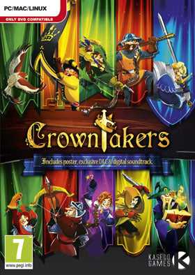 Crowntakers - Mac, Win, Linux - ESD - La clave de activación debe usarse en una cuenta de Steam válida - Español