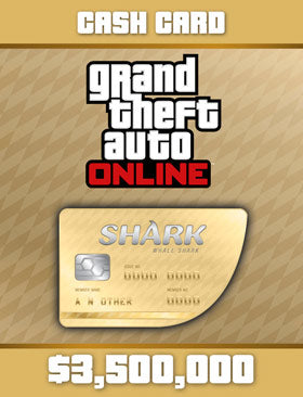 Grand Theft Auto Online: Whale Shark Card - DLC - Win - ESD - Spanish