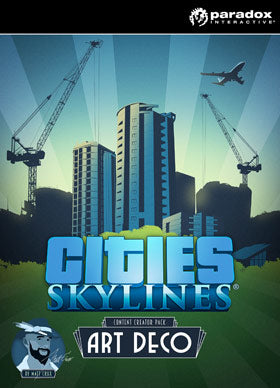 Cities Skylines Content Creator Pack: Art Deco - DLC - Mac, Win, Linux - ESD - Activation Key must be used on a valid Steam account - Spanish